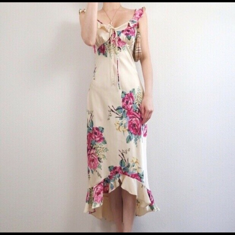 Betsey Johnson Urban Outfitters  Flowers Dress XS